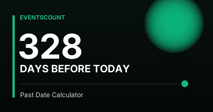 328 Days Before Today