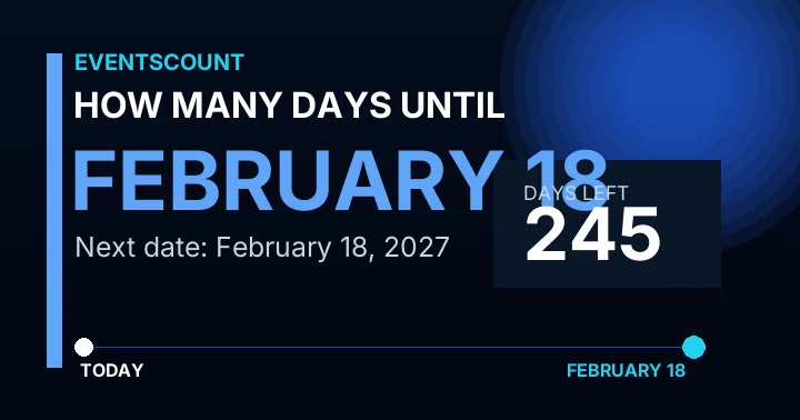 How Many Days Until February 18?