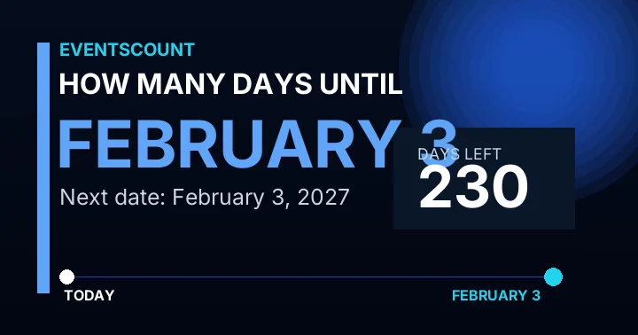 How Many Days Until February 3?