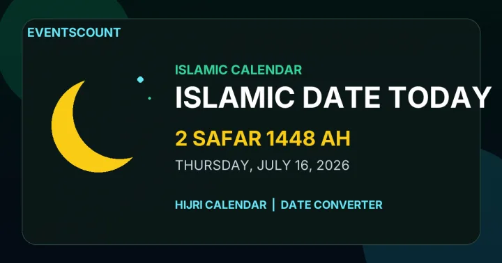 Islamic Calendar Date for Today