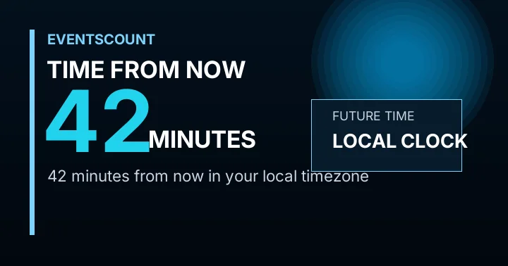 42 Minutes From Now