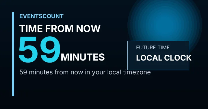 59 Minutes From Now