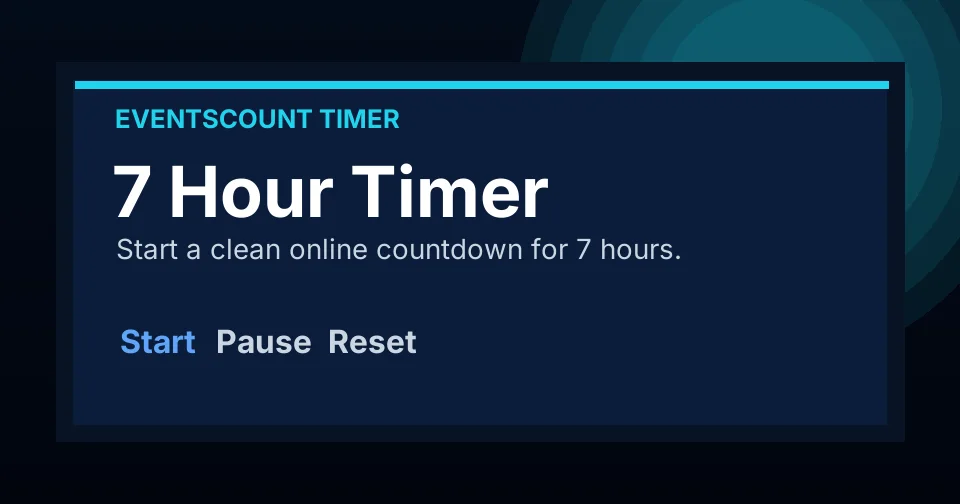 7 Hour Timer
