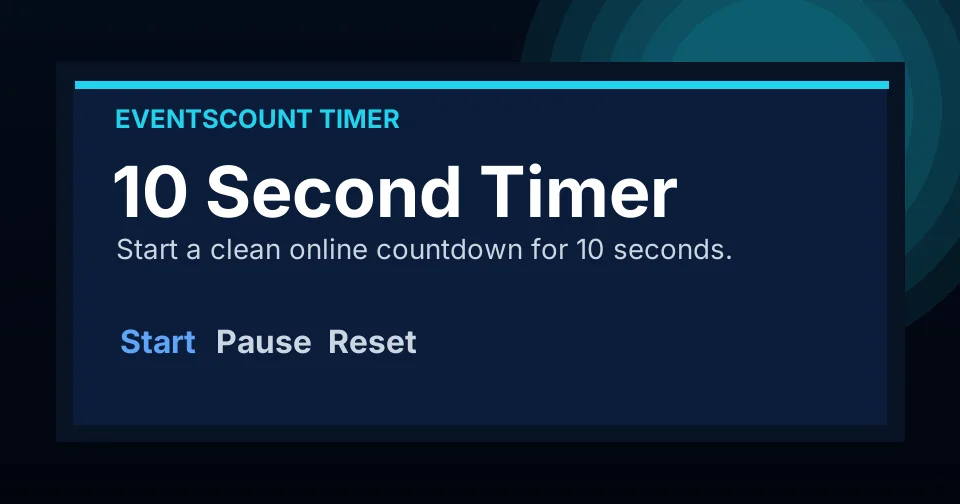 10 Second Timer